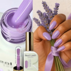 Esmalte em gel Lilás bebê 26 Linha PRO Real Love Esmalte em gel Lilás bebê 26 Linha PRO Real Love