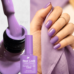 Esmalte em gel Lilás rosado Real Love Linha Classic 8ml 028 Esmalte em gel Lilás rosado Real Love Linha Classic 8ml 028