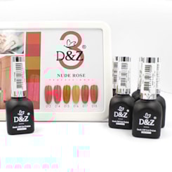Esmalte Em Gel Linha Nude Rose D&Z 12ml Cor:016 Esmalte Em Gel Linha Nude Rose D&Z 12ml Cor:016
