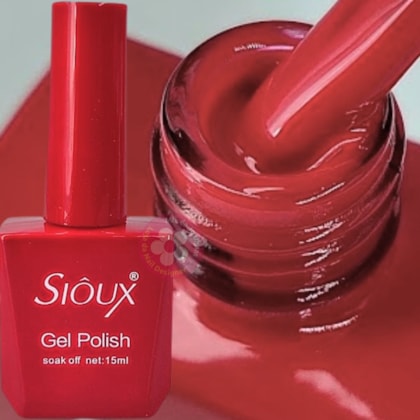 Esmalte em gel Magenta Avermelhado 35 Sioux 15ml