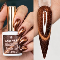 Esmalte em gel Magnético Argila Encanto 02 10ml Dafu Esmalte em gel Magnético Argila Encanto 02 10ml Dafu