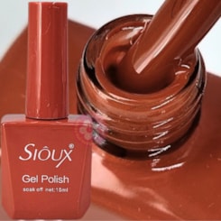 Esmalte em gel Marrom Argila Sioux 15ml #33 Esmalte em gel Marrom Argila Sioux 15ml #33