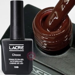 Esmalte em gel Marrom Choco Lacre 10g Esmalte em gel Marrom Choco Lacre 10g