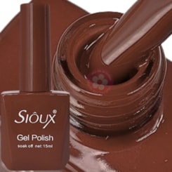 Esmalte em gel marrom chocolate Sioux 16