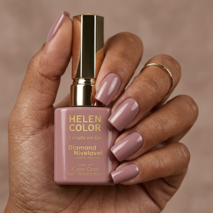 Esmalte em gel Nude 12 Helen Color 15ml Diamond