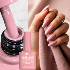 Esmalte em gel Nude Antigo Real Love Linha Classic 8ml 014