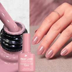 Esmalte em gel Nude Clássico Real Love Linha Classic 8ml 011 Esmalte em gel Nude Clássico Real Love Linha Classic 8ml 011