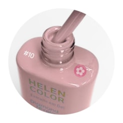 Esmalte em gel Nude cover Chique Pele Helen Color 15ml Diamond 10