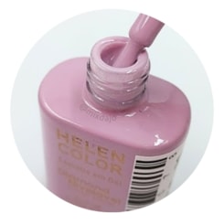 Esmalte em gel Nude lilás Helen Color 15ml Diamond 50
