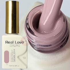 Esmalte em gel nude perfeito 13 Linha PRO Real Love