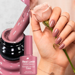 Esmalte em gel Nude Real Love Linha Classic 8ml 017 Esmalte em gel Nude Real Love Linha Classic 8ml 017