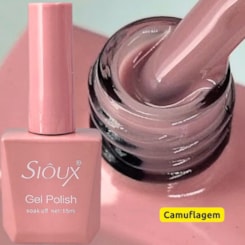 Esmalte em gel Nude Rose Camuflagem 04 Sioux 15ml