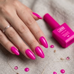 Esmalte em gel Pink Look do dia Lacre 10g