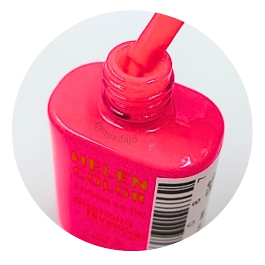 Esmalte em gel Pink Mega Neon Helen Color 15ml Diamond 21 para unhas