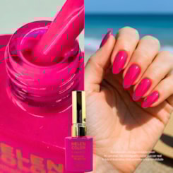 Esmalte em gel Pink Neon 23 Diamond 15ml Helen Color