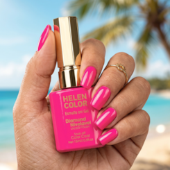 Esmalte em gel Pink Neon Helen Color 15ml Diamond 23 Esmalte em gel Pink Neon Helen Color 15ml Diamond 23