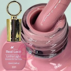 Esmalte em gel Pink nude 31 10ml Real Love Chaveirinho Esmalte em gel Pink nude 31 10ml Real Love Chaveirinho