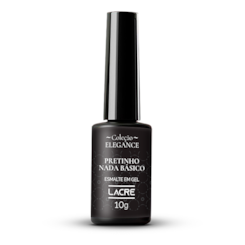 Esmalte em gel Preto lacre  Esmalte em gel Preto lacre
