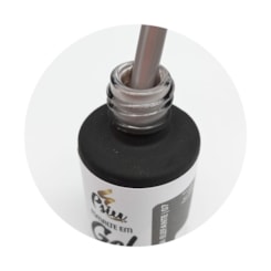 Esmalte Em Gel Psiu 10ml - Cor:07 Cinza elefante Esmalte Em Gel Psiu 10ml - Cor:07 Cinza elefante
