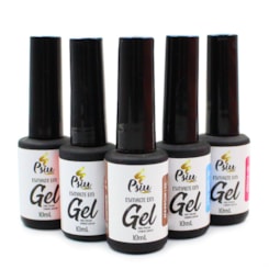 Esmalte Em Gel Psiu 10ml - Cor: 08 Nude Médio Esmalte Em Gel Psiu 10ml - Cor: 08 Nude Médio