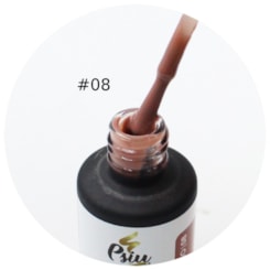 Esmalte Em Gel Psiu 10ml - Cor: 08 Nude Médio Esmalte Em Gel Psiu 10ml - Cor: 08 Nude Médio
