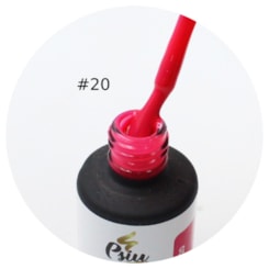 Esmalte Em Gel Psiu 10ml - Cor: 20 Fúcsia Esmalte Em Gel Psiu 10ml - Cor: 20 Fúcsia