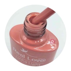 Esmalte em gel Real Love P126 cover nude Linha Light Esmalte em gel Real Love P126 cover nude Linha Light