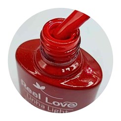 Esmalte em gel Real Love P45 Vermelho Clássico Linha Light