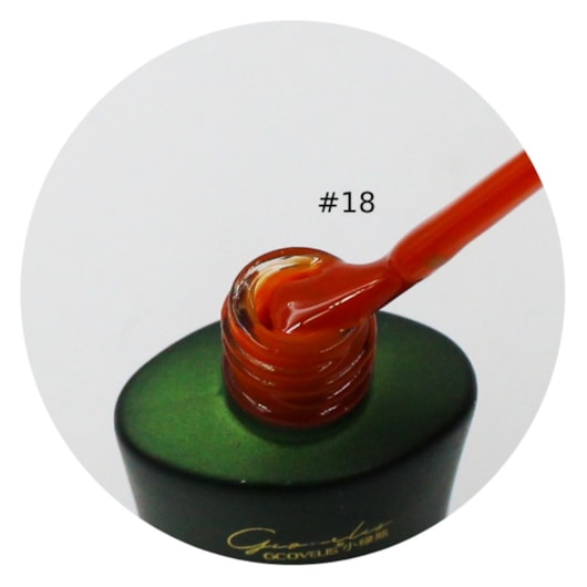 Esmalte em Gel Rebu Caramelo Gcovelis 12ml #18 para unhas