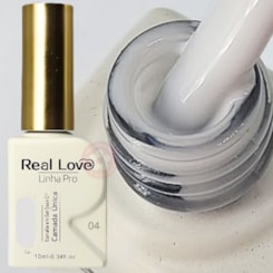Esmalte em gel Renda 04 Linha PRO Real Love Esmalte em gel Renda 04 Linha PRO Real Love