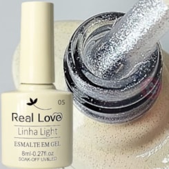 Esmalte em gel renda Coleção Francesinha 8ml Real Love Escolha