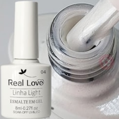 Esmalte em gel renda Coleção Francesinha 8ml Real Love Escolha