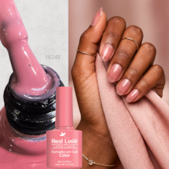 Esmalte em gel Rosa Camuflagem Real Love Linha Classic 8ml 016 Esmalte em gel Rosa Camuflagem Real Love Linha Classic 8ml 016