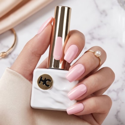 Esmalte em gel Rosa Candy Coleção Natureza 15ml Helen Color 03