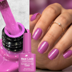 Esmalte em gel Rosa Chiclete Real Love Linha Classic 8ml 025 Esmalte em gel Rosa Chiclete Real Love Linha Classic 8ml 025