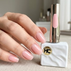 Esmalte em gel Rosa cor de gel Natureza 15ml Helen Color