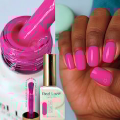 Esmalte em gel Rosa Fechado Linha PRO Real Love 21 Esmalte em gel Rosa Fechado Linha PRO Real Love 21