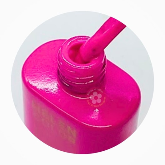 Esmalte em gel Rosa Pink Helen Color 15ml Diamond 24 para unhas