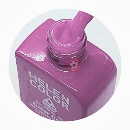 Esmalte em gel Rosa queimado Nude Vintagem Helen Color 12ml Conexão 85