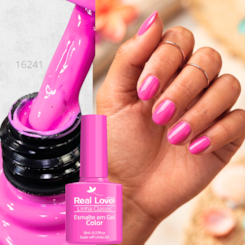Esmalte em gel Rosa Real Love Linha Classic 8ml 023 Esmalte em gel Rosa Real Love Linha Classic 8ml 023