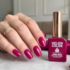 Esmalte em gel Rosa Rubi Helen Color 12ml Conexão Esmalte em gel Rosa Rubi Helen Color 12ml Conexão