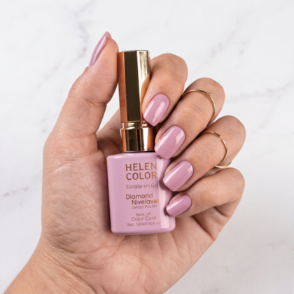 Esmalte em gel Rosa Vintage Helen Color 15ml Diamond 16