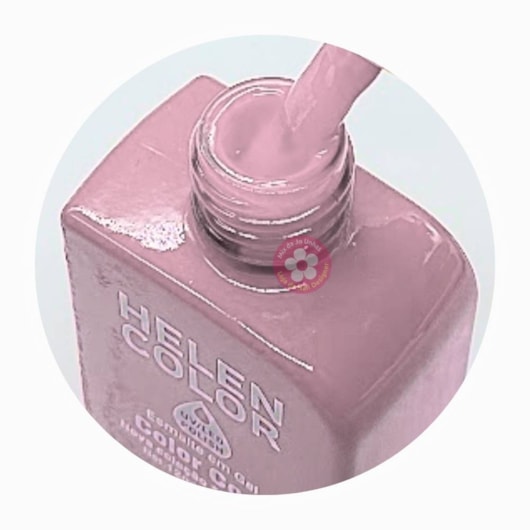 Esmalte em gel Rosadinho Helen Color 12ml Conexão 229 para unhas