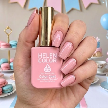 Esmalte em gel Rosinha Helen Color 12ml Conexão 67