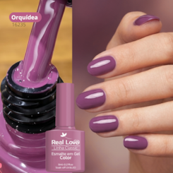 Esmalte em gel Roxo Orquídea Real Love Linha Classic 8ml 026 Esmalte em gel Roxo Orquídea Real Love Linha Classic 8ml 026