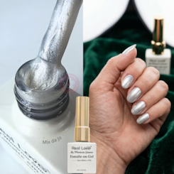 Esmalte em gel Sem TPO Renda Cintilante 08 Manicure Sincera 10ml Esmalte em gel Sem TPO Renda Cintilante 08 Manicure Sincera 10ml