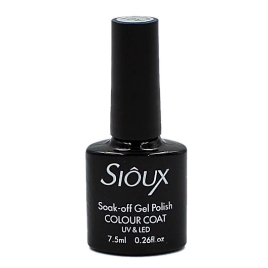 Esmalte Em Gel Sioux 7,5ml Uv/Led Linha B - Cor: 24 Azul Bebê para unhas