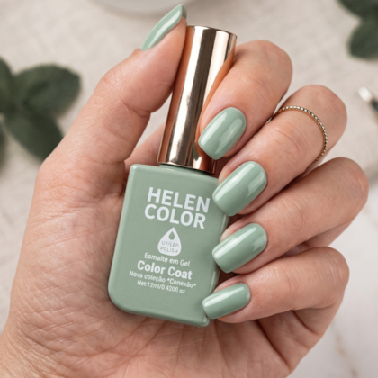 Esmalte em gel Sorvete de pistache Helen Color 12ml Conexão 181