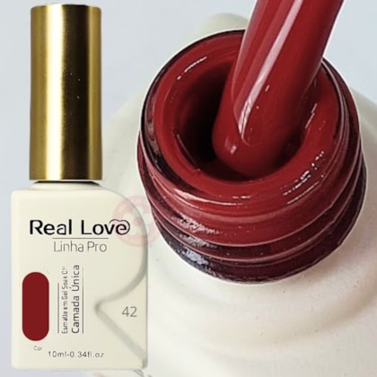 Esmalte em gel TerraCota 42 Linha PRO Real Love