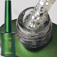 Esmalte em Gel Trasnaprente com glitter Gcovelis 12ml Esmalte em Gel Trasnaprente com glitter Gcovelis 12ml